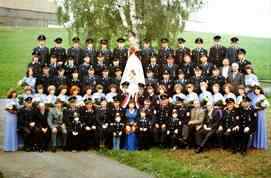 Gruppenfoto Feuerwehfest 1979